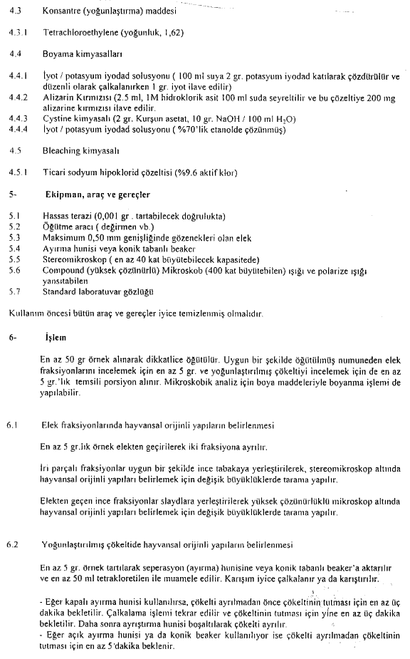 Resmî metindeki şekil veya cetvel