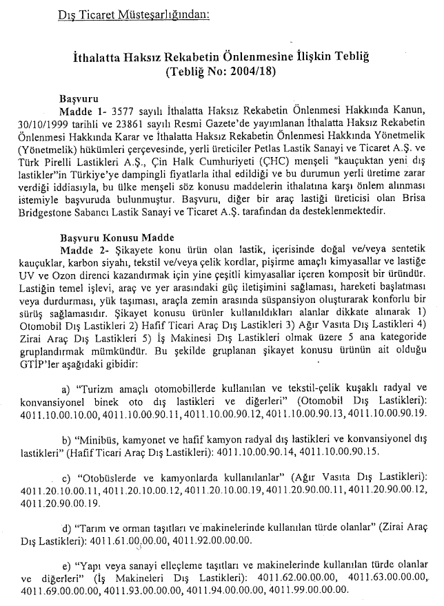 Resmî metindeki şekil veya cetvel