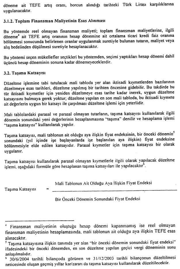 Resmî metindeki şekil veya cetvel