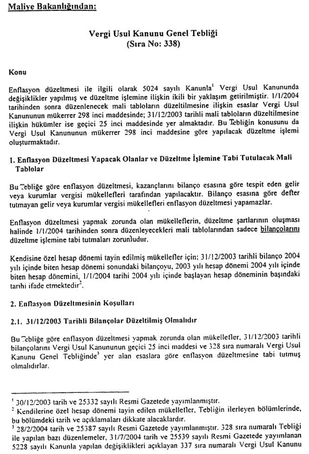 Resmî metindeki şekil veya cetvel