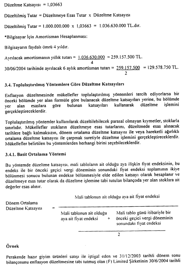 Resmî metindeki şekil veya cetvel
