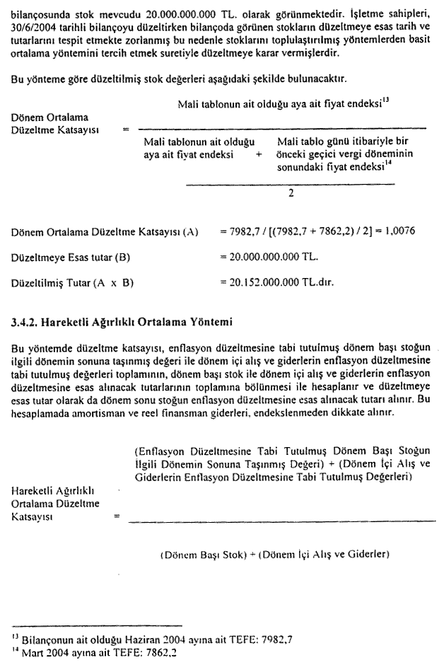 Resmî metindeki şekil veya cetvel