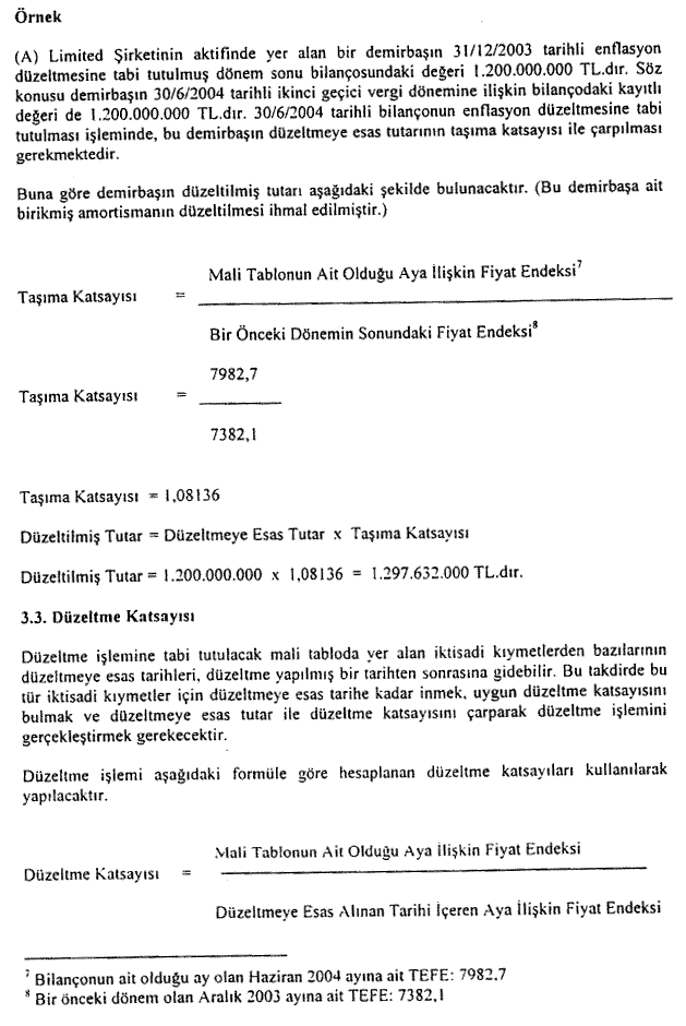 Resmî metindeki şekil veya cetvel