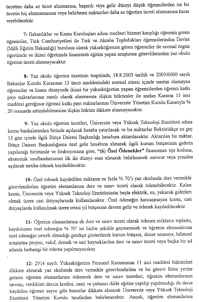 Resmî metindeki şekil veya cetvel