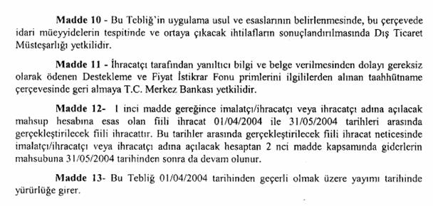 Resmî metindeki şekil veya cetvel