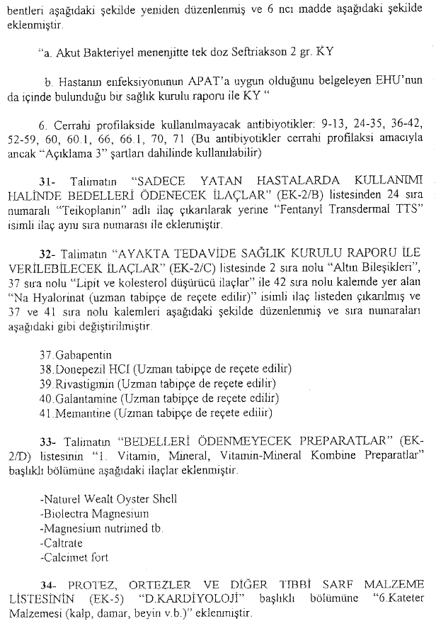 Resmî metindeki şekil veya cetvel