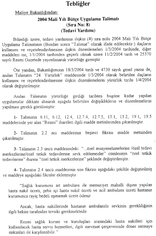 Resmî metindeki şekil veya cetvel