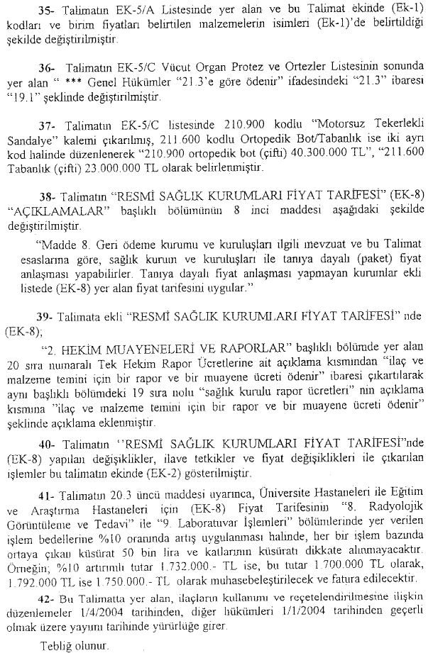 Resmî metindeki şekil veya cetvel