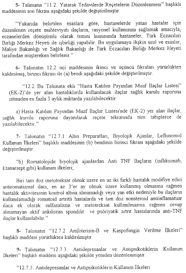 Resmî metindeki şekil veya cetvel