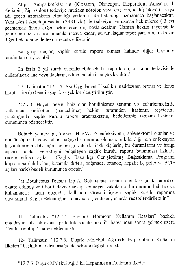 Resmî metindeki şekil veya cetvel