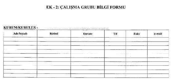 Resmî metindeki şekil veya cetvel