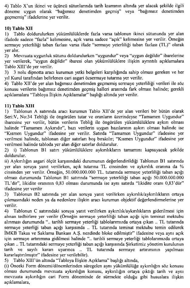 Resmî metindeki şekil veya cetvel