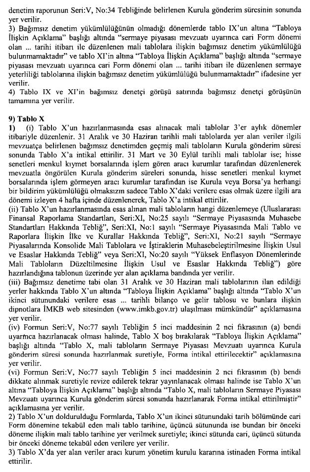 Resmî metindeki şekil veya cetvel