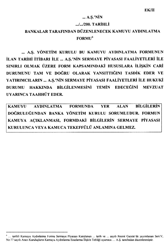 Resmî metindeki şekil veya cetvel