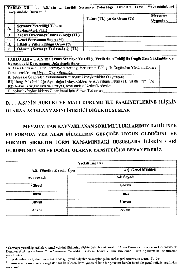 Resmî metindeki şekil veya cetvel