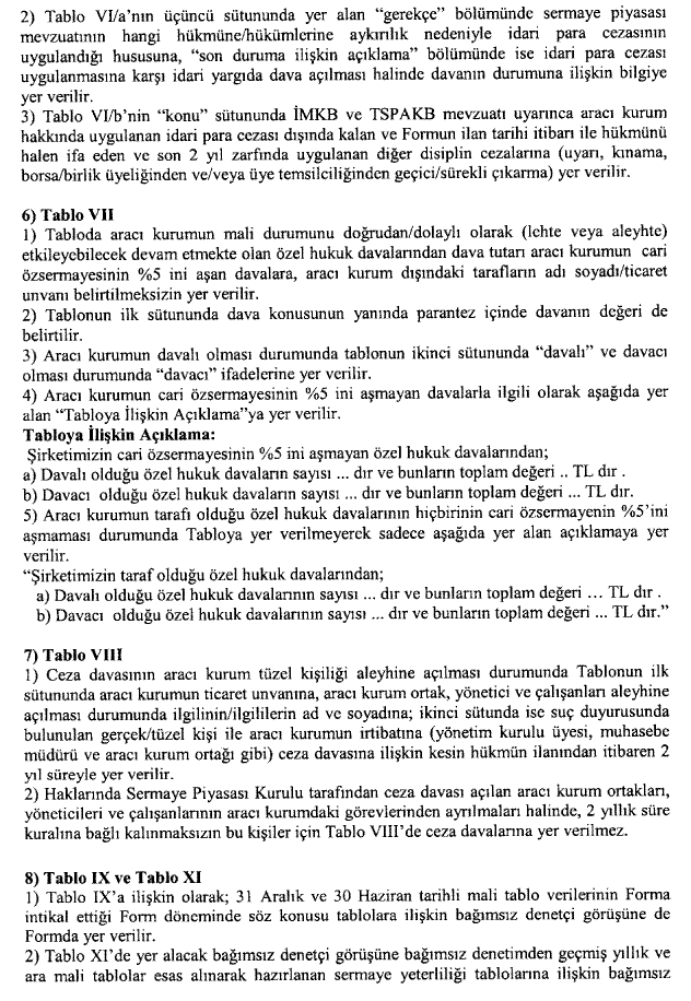 Resmî metindeki şekil veya cetvel