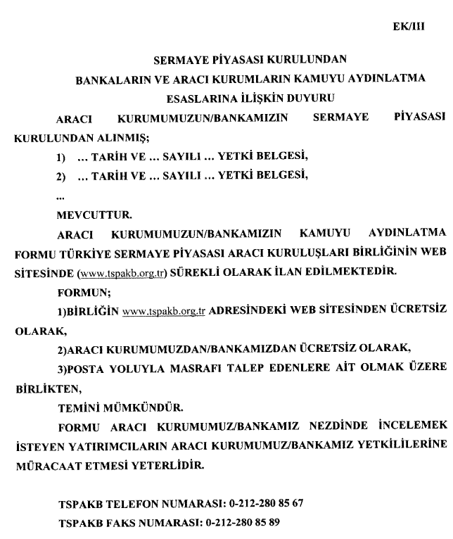 Resmî metindeki şekil veya cetvel