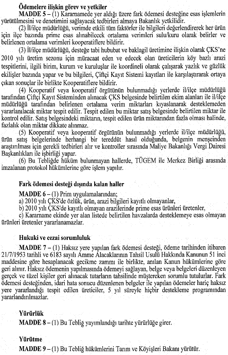 Resmî metindeki şekil veya cetvel