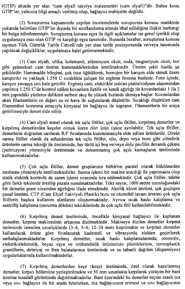 Resmî metindeki şekil veya cetvel
