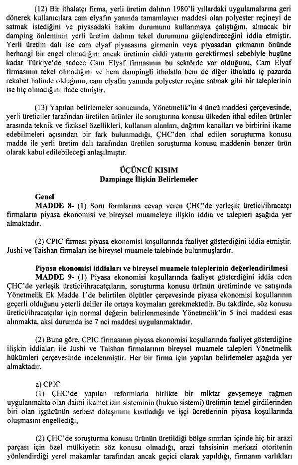 Resmî metindeki şekil veya cetvel