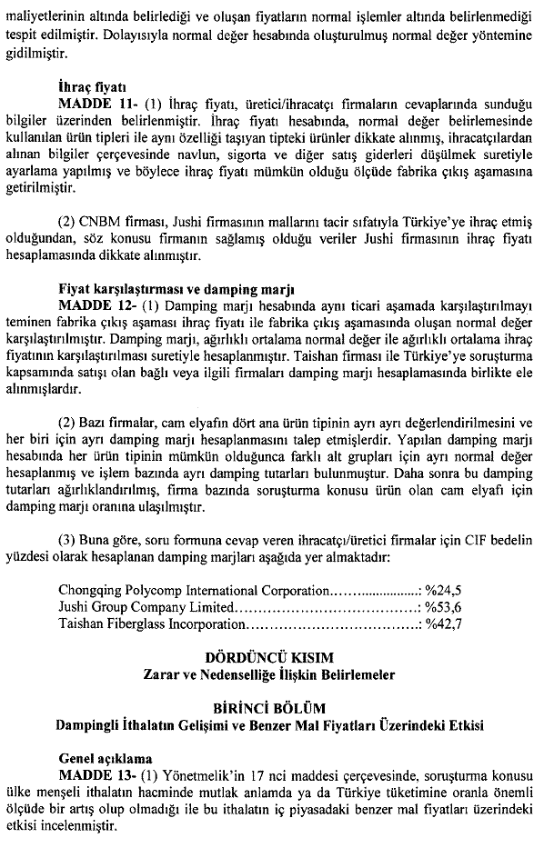 Resmî metindeki şekil veya cetvel
