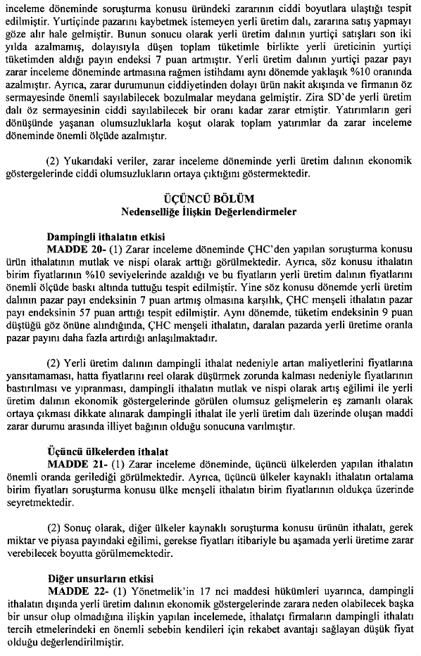 Resmî metindeki şekil veya cetvel