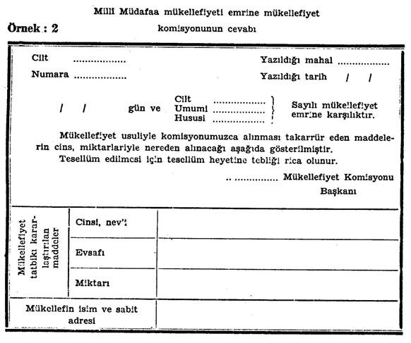 Resmî metindeki şekil veya cetvel