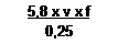 Metin Kutusu: 5,8 x v x f
0,25
