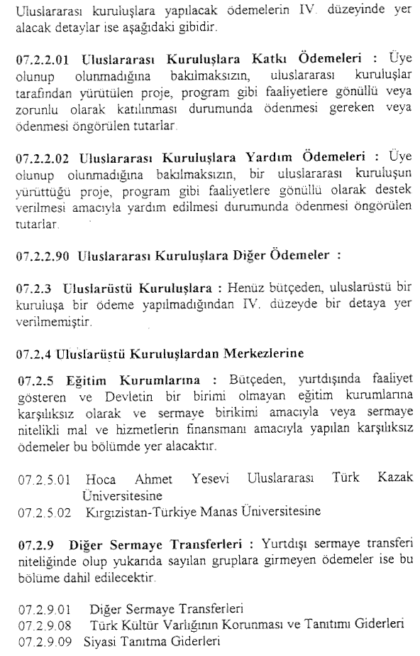 Resmî metindeki şekil veya cetvel