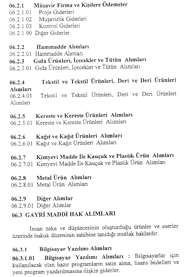 Resmî metindeki şekil veya cetvel