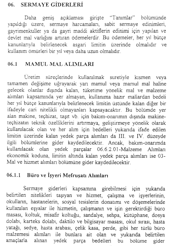 Resmî metindeki şekil veya cetvel