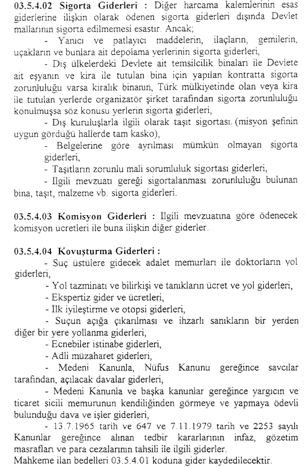 Resmî metindeki şekil veya cetvel