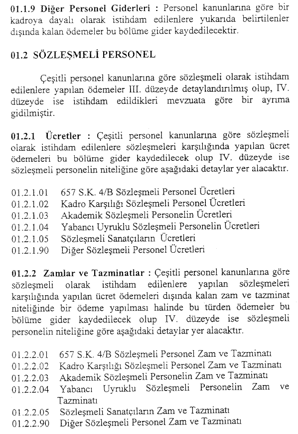 Resmî metindeki şekil veya cetvel