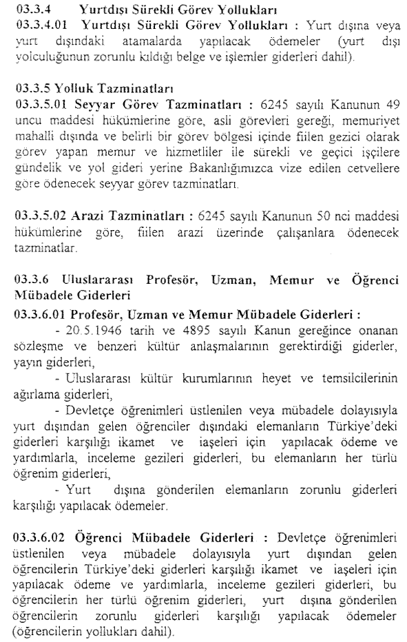 Resmî metindeki şekil veya cetvel