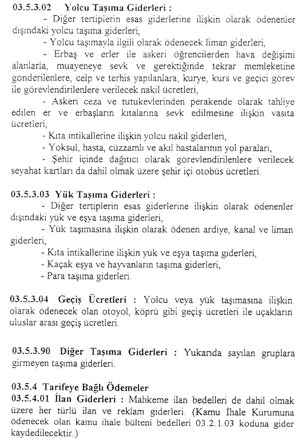 Resmî metindeki şekil veya cetvel