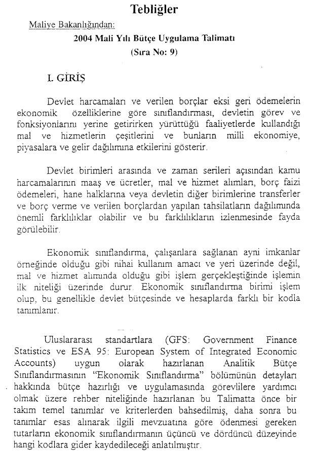Resmî metindeki şekil veya cetvel