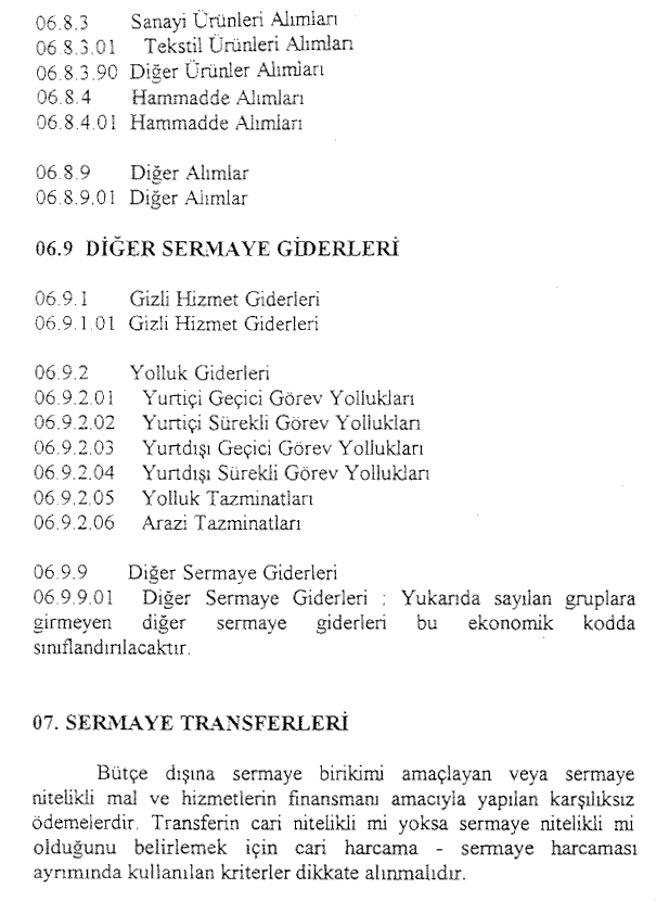 Resmî metindeki şekil veya cetvel
