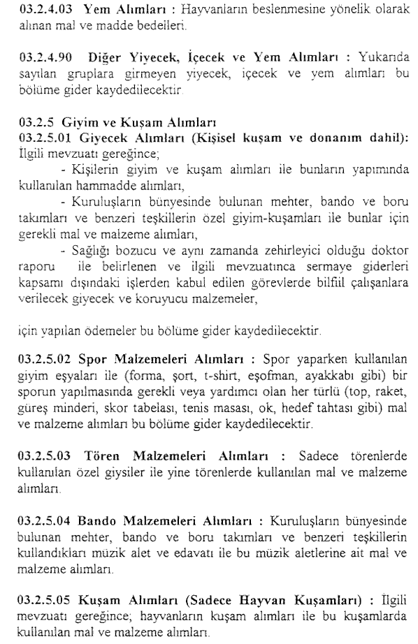 Resmî metindeki şekil veya cetvel
