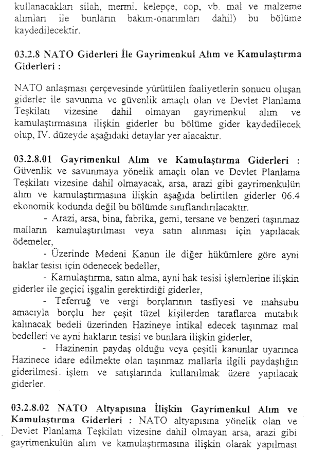 Resmî metindeki şekil veya cetvel
