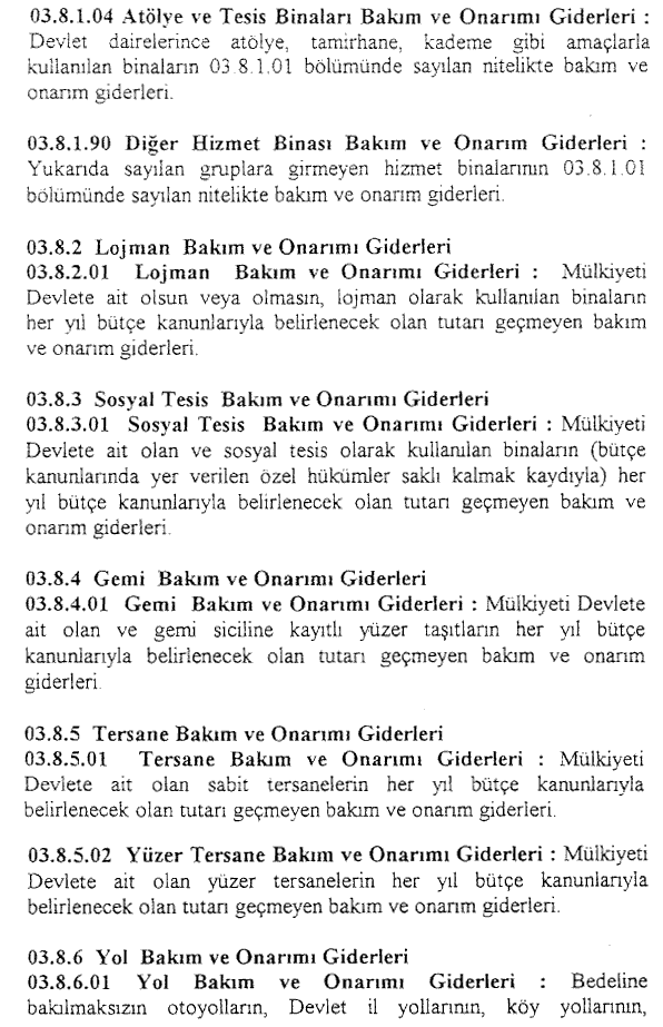 Resmî metindeki şekil veya cetvel