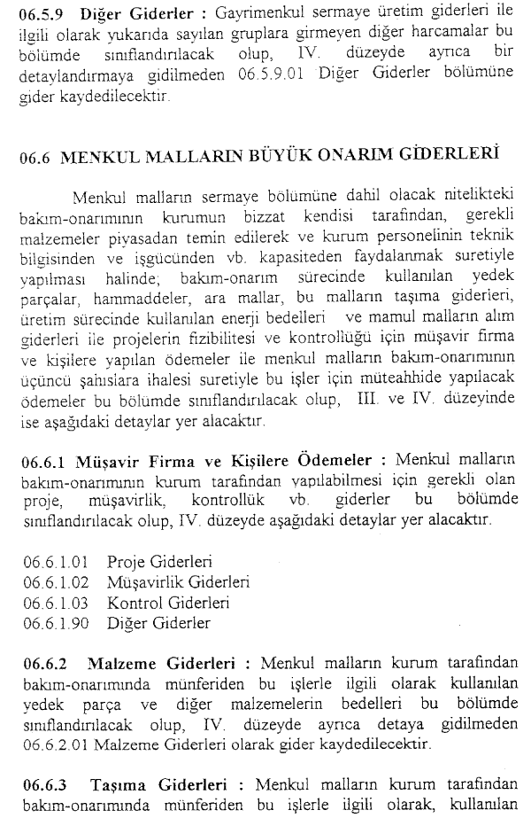 Resmî metindeki şekil veya cetvel