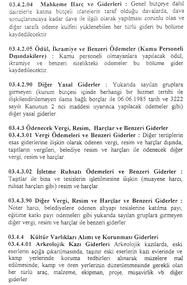 Resmî metindeki şekil veya cetvel