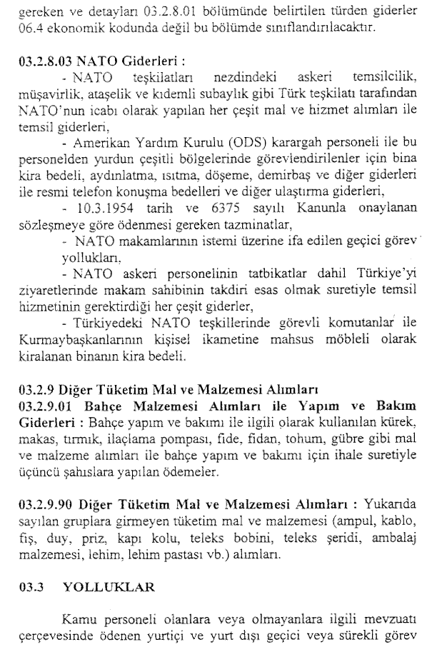 Resmî metindeki şekil veya cetvel