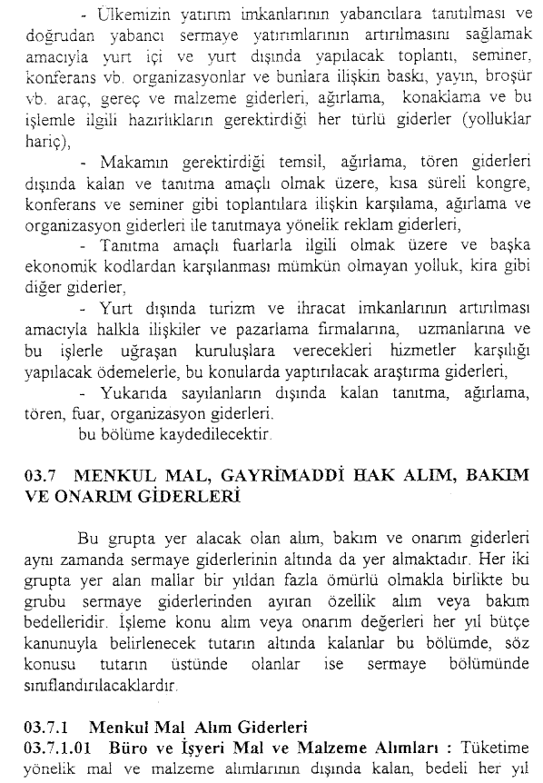 Resmî metindeki şekil veya cetvel