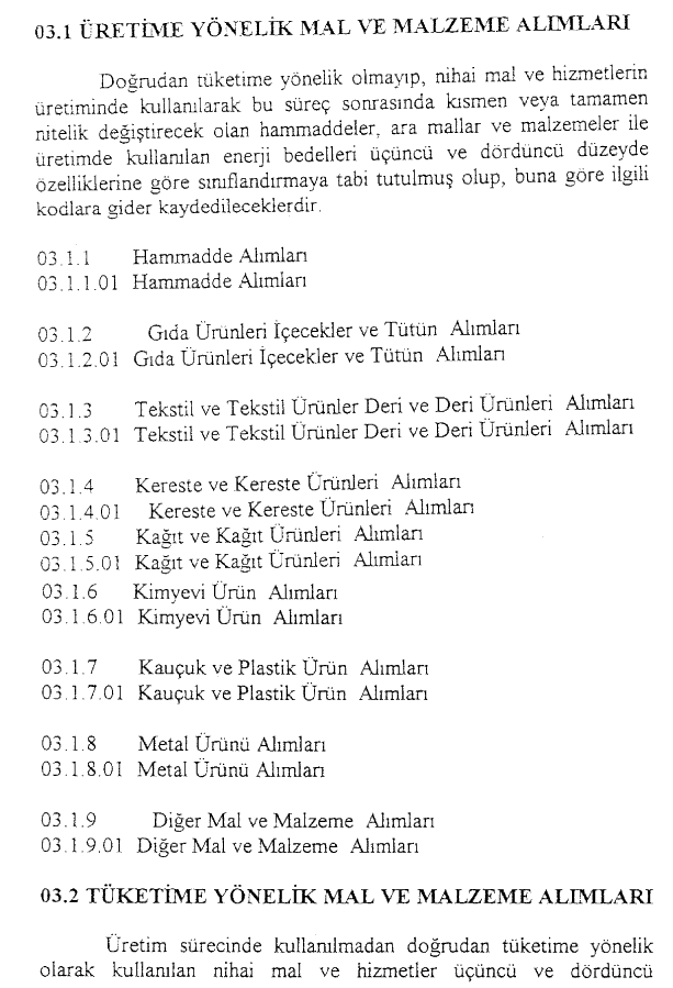 Resmî metindeki şekil veya cetvel