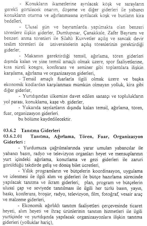 Resmî metindeki şekil veya cetvel
