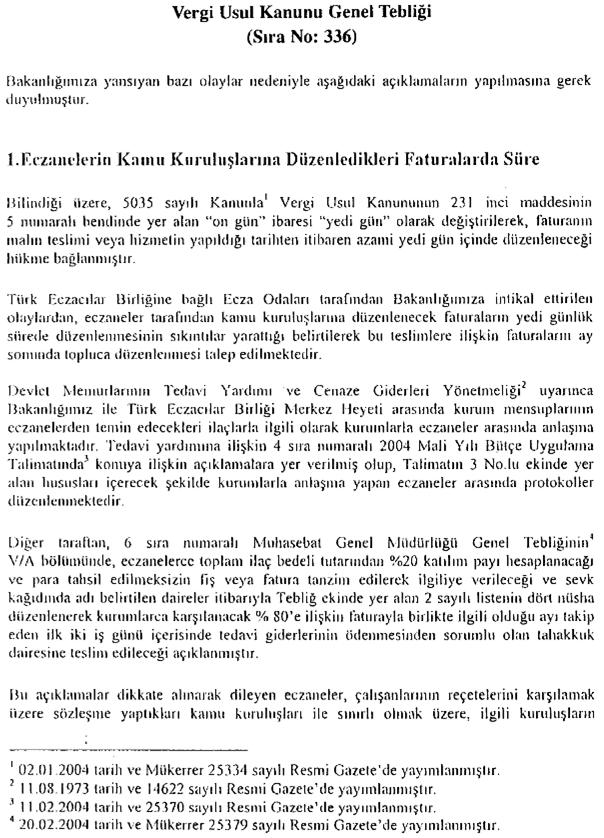 Resmî metindeki şekil veya cetvel
