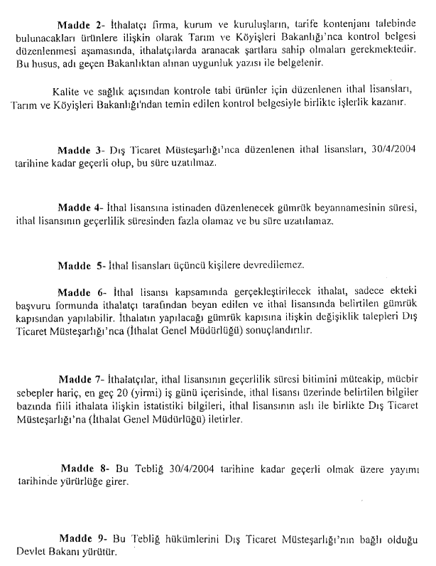 Resmî metindeki şekil veya cetvel