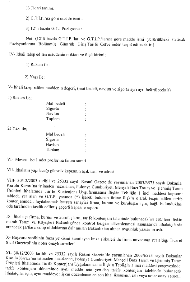 Resmî metindeki şekil veya cetvel