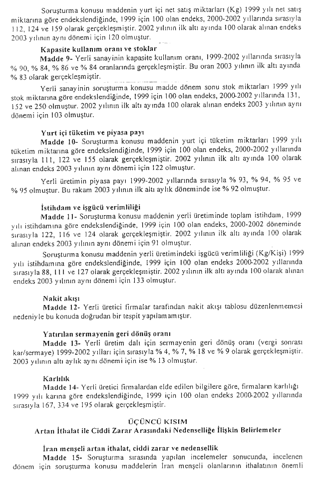 Resmî metindeki şekil veya cetvel